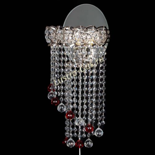 Бра Омега №1 красная в Симферополе Гусь Хрустальный