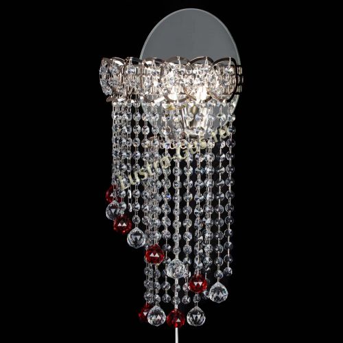 Бра Омега №1 красная в Симферополе Гусь Хрустальный