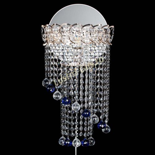 Бра Омега №1 синяя в Симферополе Гусь Хрустальный