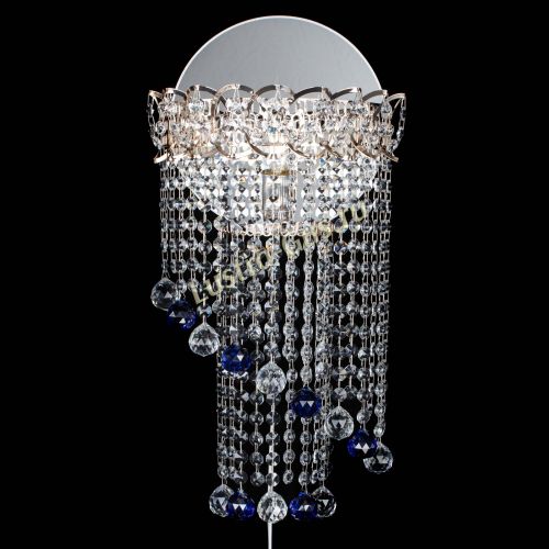 Бра Омега №1 синяя в Симферополе Гусь Хрустальный