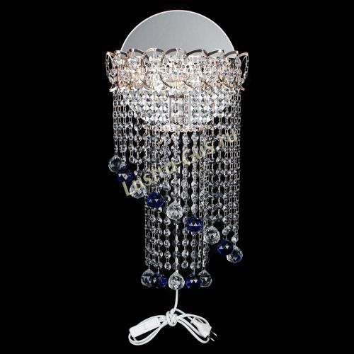 Бра Омега №1 синяя в Симферополе Гусь Хрустальный