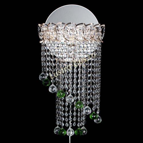 Бра Омега №1 зеленая в Симферополе Гусь Хрустальный