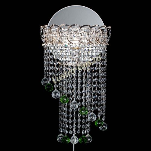 Бра Омега №1 зеленая в Симферополе Гусь Хрустальный