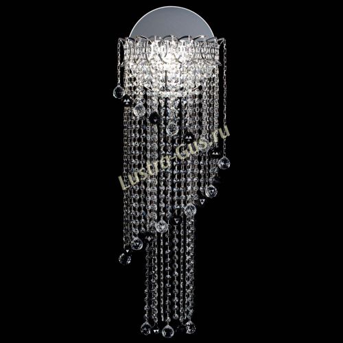 Бра Омега №3 черная в Симферополе Гусь Хрустальный