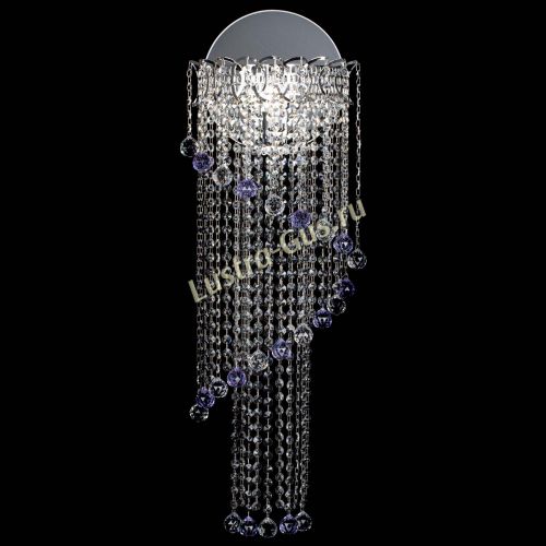 Бра Омега №3 фиолетовая в Симферополе Гусь Хрустальный