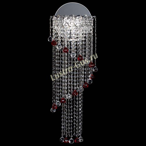 Бра Омега №3 красная в Симферополе Гусь Хрустальный