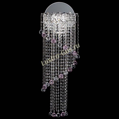 Бра Омега №3 розовая в Симферополе Гусь Хрустальный