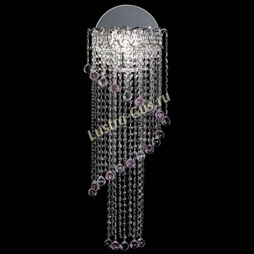 Бра Омега №3 розовая в Симферополе Гусь Хрустальный