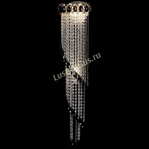 Бра Омега №4 черная в Симферополе Гусь Хрустальный