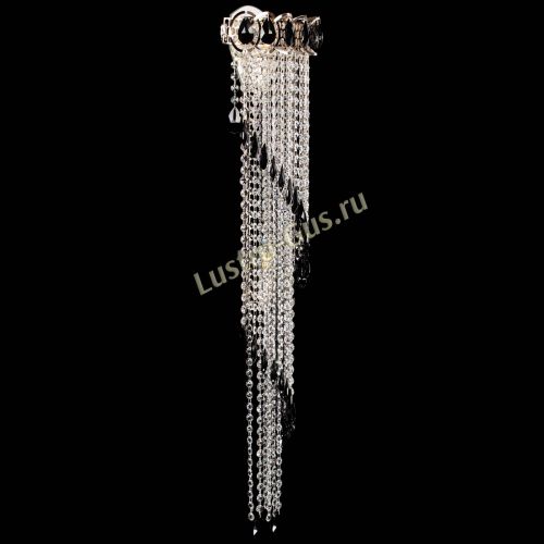 Бра Омега №4 черная в Симферополе Гусь Хрустальный