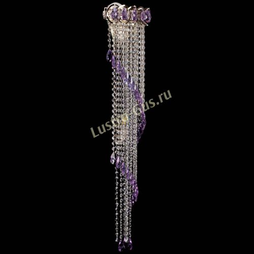 Бра Омега №4 фиолетовая в Симферополе Гусь Хрустальный