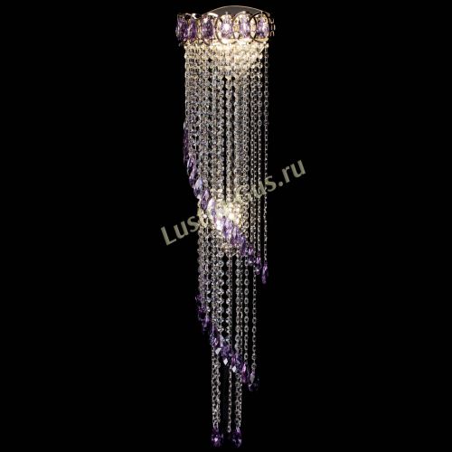 Бра Омега №4 фиолетовая в Симферополе Гусь Хрустальный