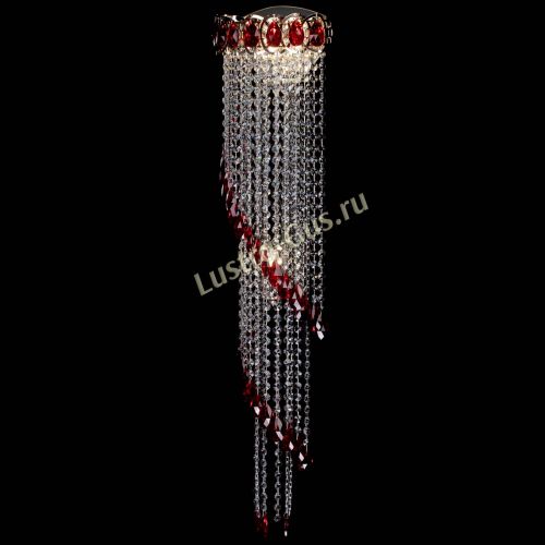 Бра Омега №4 красная в Симферополе Гусь Хрустальный