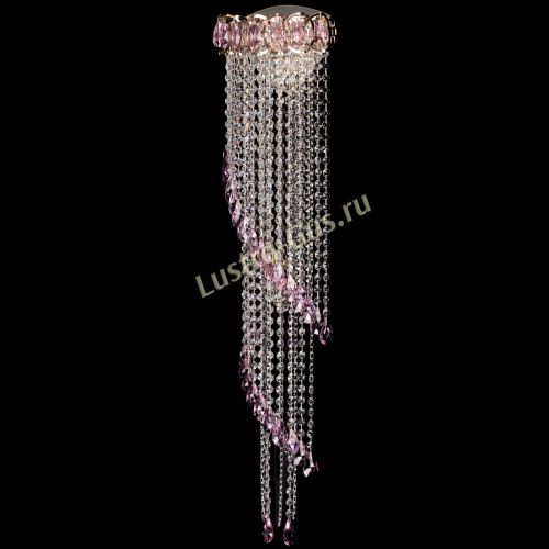 Бра Омега №4 розовая в Симферополе Гусь Хрустальный