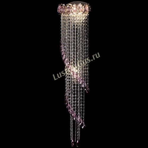 Бра Омега №4 розовая в Симферополе Гусь Хрустальный