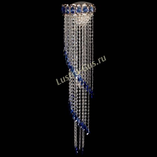Бра Омега №4 синяя в Симферополе Гусь Хрустальный