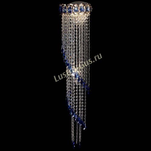 Бра Омега №4 синяя в Симферополе Гусь Хрустальный