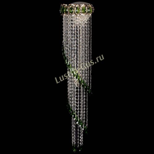 Бра Омега №4 зеленая в Симферополе Гусь Хрустальный