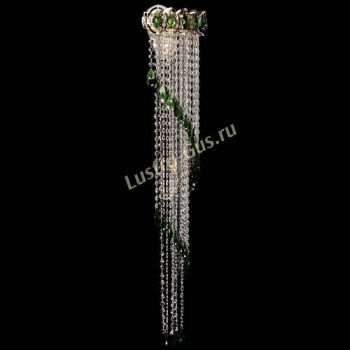 Бра Омега №4 зеленая в Симферополе Гусь Хрустальный
