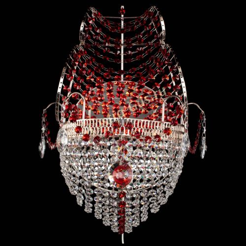 Бра Парусник №1 красная в Симферополе Гусь Хрустальный