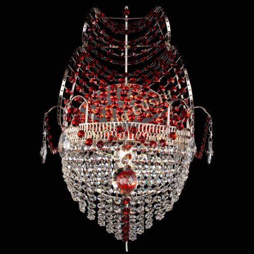 Бра Парусник №1 красная в Симферополе Гусь Хрустальный