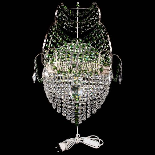 Бра Парусник №1 зеленая в Симферополе Гусь Хрустальный