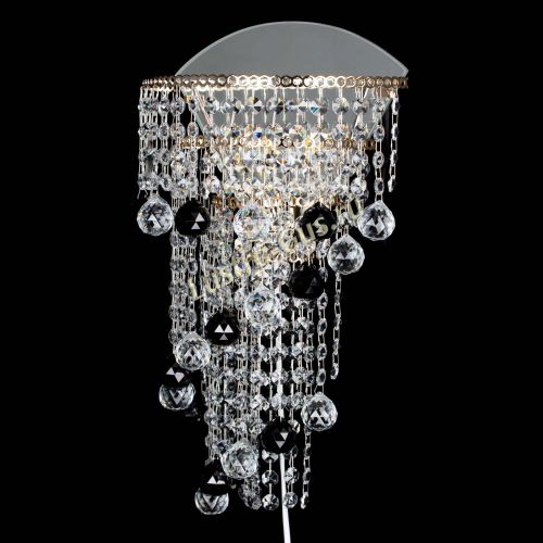 Бра Пирамида №3 черная в Симферополе Гусь Хрустальный