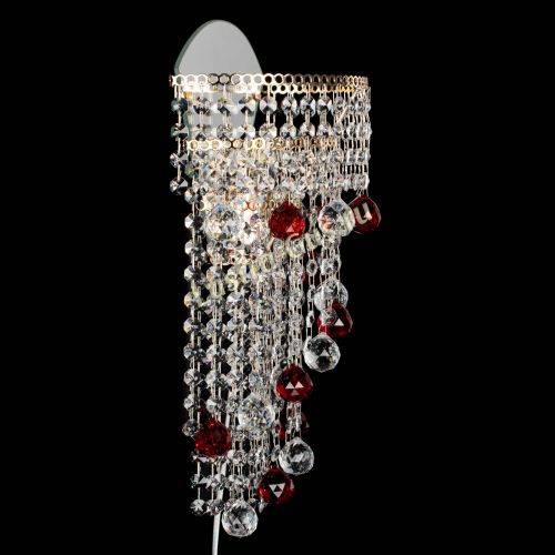 Бра Пирамида №3 красная в Симферополе Гусь Хрустальный