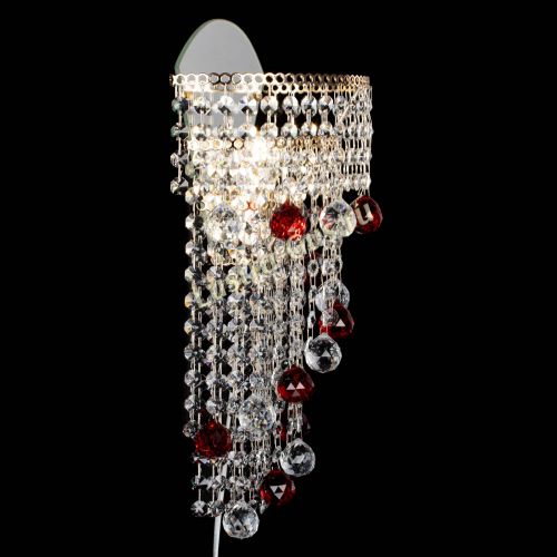 Бра Пирамида №3 красная в Симферополе Гусь Хрустальный