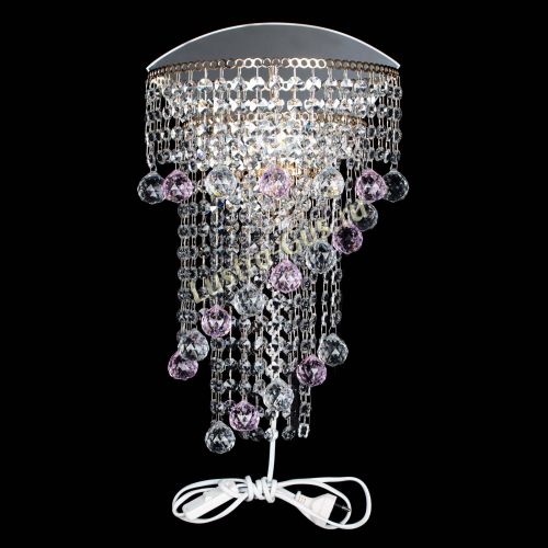 Бра Пирамида №3 розовая в Симферополе Гусь Хрустальный