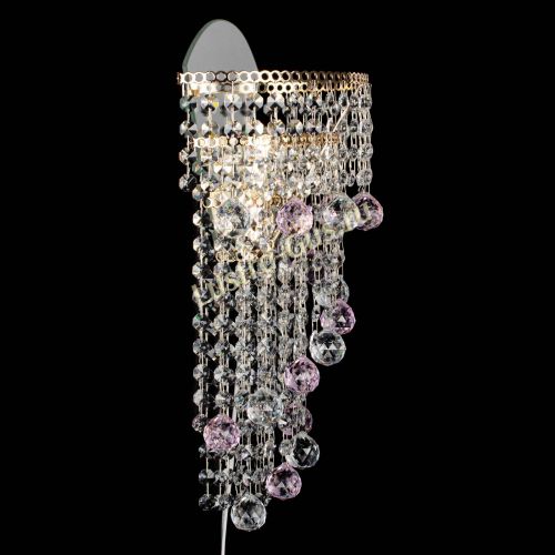 Бра Пирамида №3 розовая в Симферополе Гусь Хрустальный