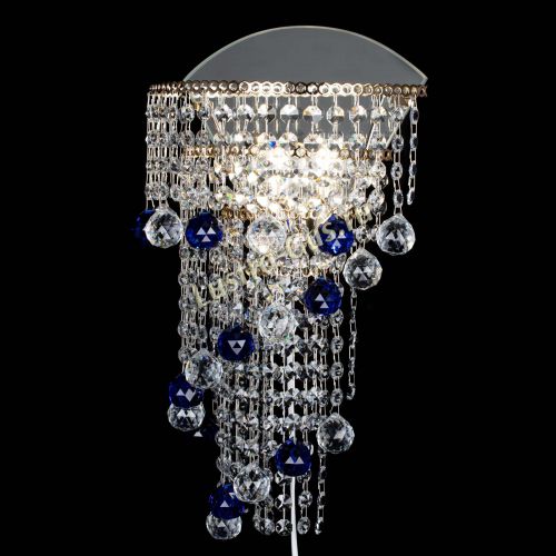 Бра Пирамида №3 синяя в Симферополе Гусь Хрустальный