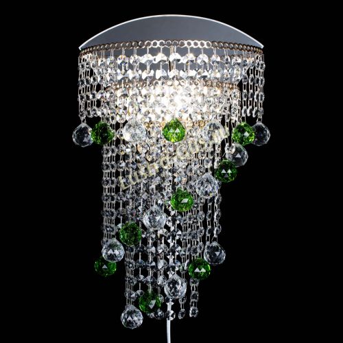 Бра Пирамида №3 зеленая в Симферополе Гусь Хрустальный