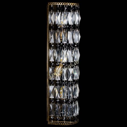 Бра Прямоугольник пластинка под бронзу Черная в Симферополе Гусь Хрустальный