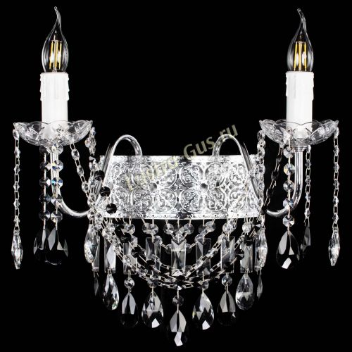 Бра Свеча Восток №2 черная в Симферополе Гусь Хрустальный