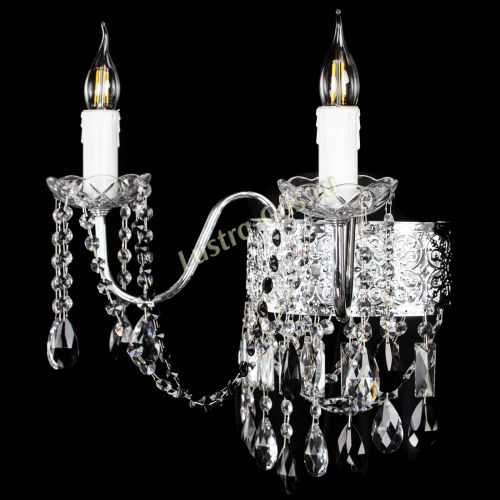 Бра Свеча Восток №2 черная в Симферополе Гусь Хрустальный