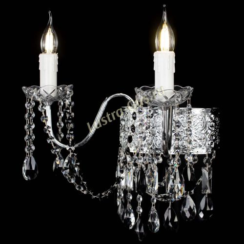 Бра Свеча Восток №2 черная в Симферополе Гусь Хрустальный