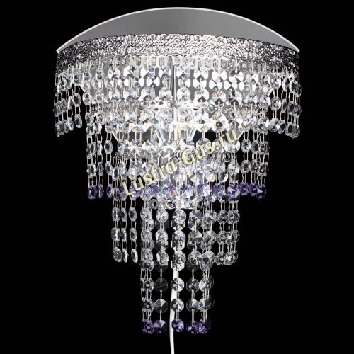 Бра Токката оптикон фиолетовая в Симферополе Гусь Хрустальный