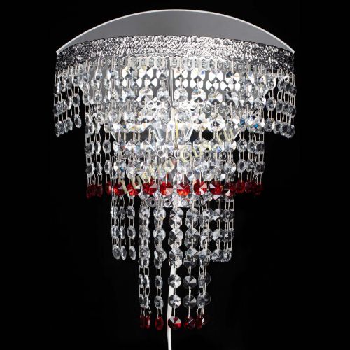 Бра Токката оптикон красная в Симферополе Гусь Хрустальный