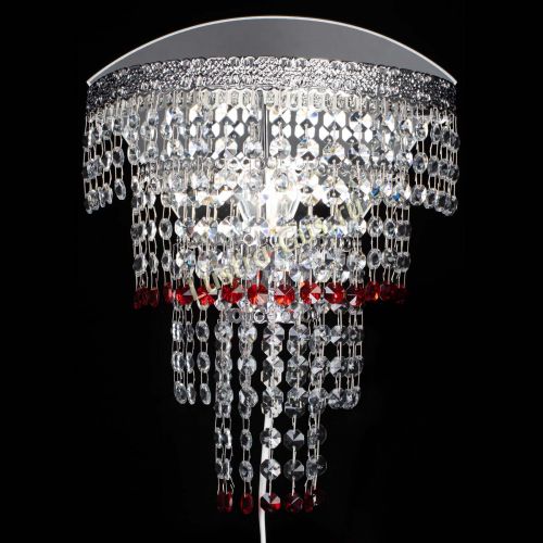 Бра Токката оптикон красная в Симферополе Гусь Хрустальный