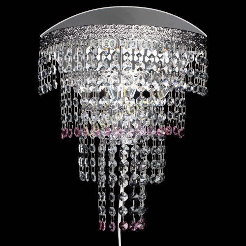 Бра Токката оптикон розовая в Симферополе Гусь Хрустальный