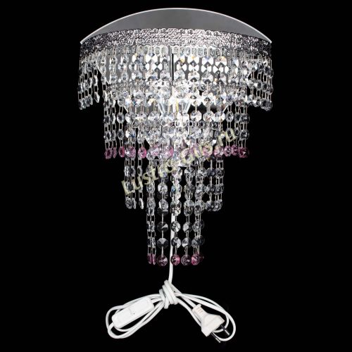 Бра Токката оптикон розовая в Симферополе Гусь Хрустальный