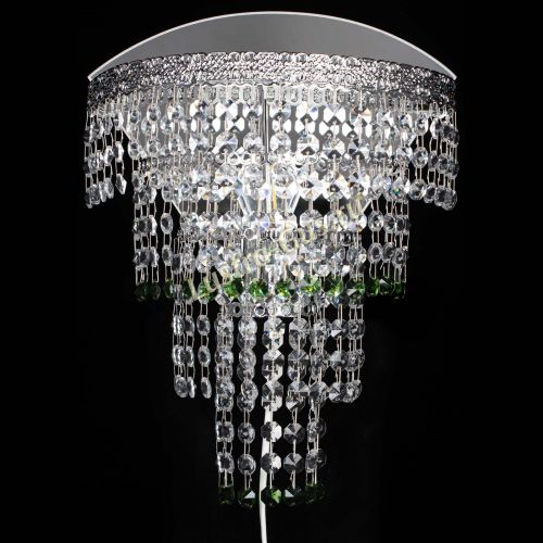 Бра Токката оптикон зеленая в Симферополе Гусь Хрустальный