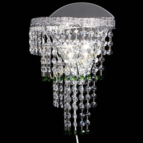 Бра Токката оптикон зеленая в Симферополе Гусь Хрустальный