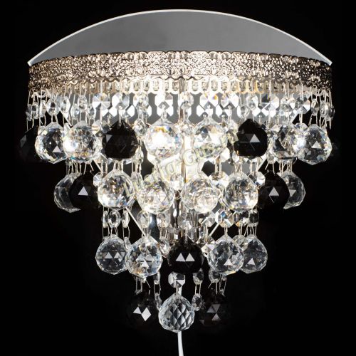 Бра Токката пирамида шар 30 черная в Симферополе Гусь Хрустальный