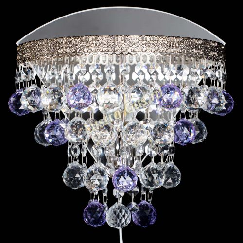 Бра Токката пирамида шар 30 фиолетовая в Симферополе Гусь Хрустальный