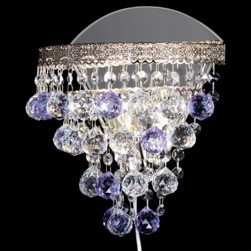 Бра Токката пирамида шар 30 фиолетовая в Симферополе Гусь Хрустальный