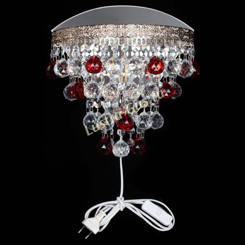 Бра Токката пирамида шар 30 красная в Симферополе Гусь Хрустальный