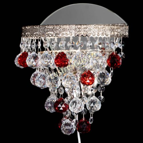 Бра Токката пирамида шар 30 красная в Симферополе Гусь Хрустальный