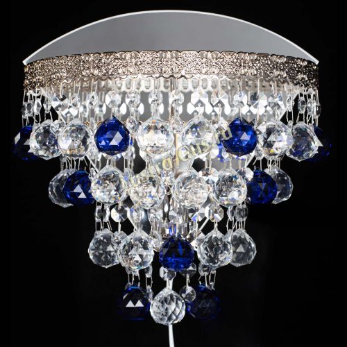 Бра Токката пирамида шар 30 синяя в Симферополе Гусь Хрустальный